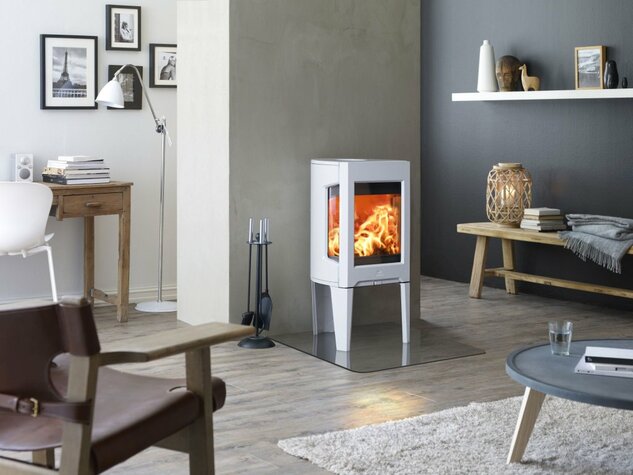 JOTUL F 163 WHE BIELY SMALT