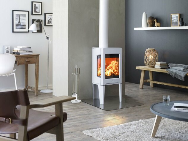 JOTUL F 163 WHE BIELY SMALT