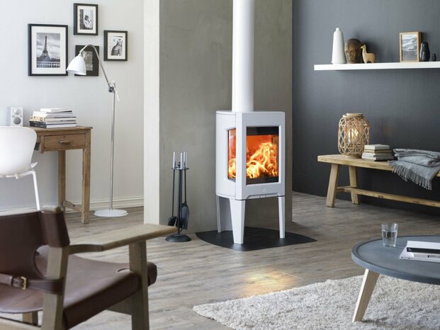 JOTUL F 163 WHE BIELY SMALT