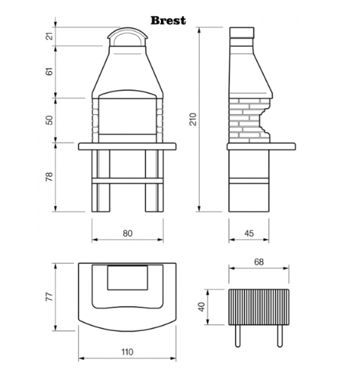 PALAZZETTI BREST 2